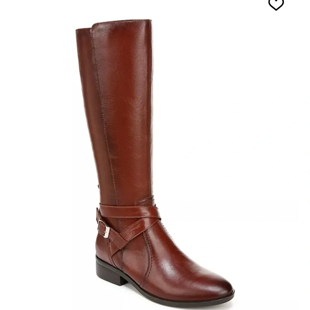 NWT Naturalizer Women's Rena 2 Knee High Block Heel Riding Boots size 8 1/2